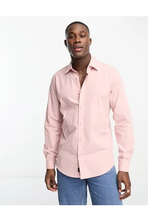 Pull&Bear Men Shirts - Smart poplin shirt in
