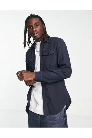 G-Star Men Long sleeves - Marine slim fit long sleeve shirt in