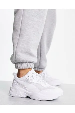PUMA Cilia chunky trainers in triple