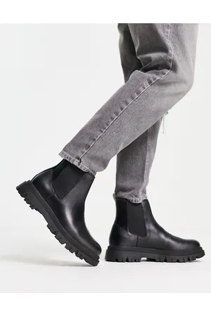 Pull&Bear Mid chunky tech boots in