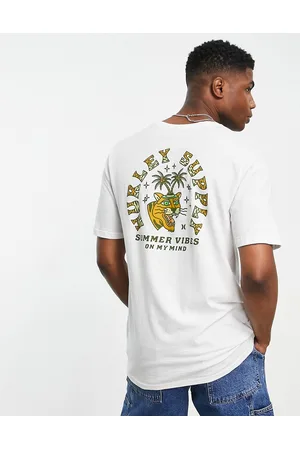 Hurley Men Short Sleeve - Summer vibes back print t-shirt in