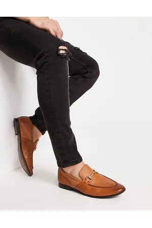 Office Lemming bar loafers in tan leather