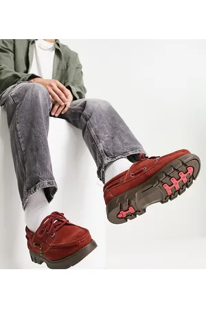 Kickers Lennon boat shoes in suede exclusive to ASOS