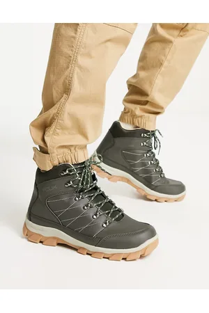 French Connection Hike boots in khaki