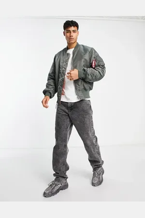 Alpha Industries MA-1 padded oversized bomber jacket in vintage