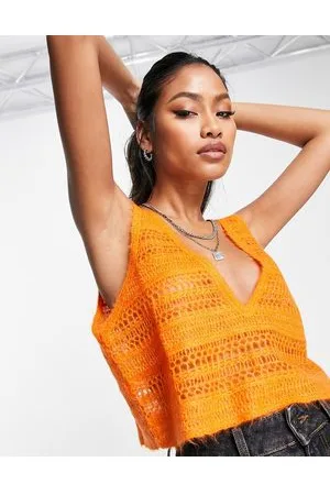 & OTHER STORIES Wool crochet vest in
