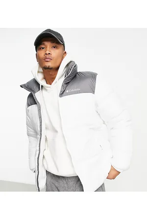 Columbia Puffect puffer jacket in and white Exclusive at ASOS