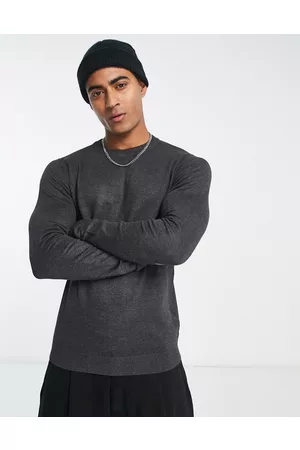 Pull&Bear Relaxed fit jumper in grey