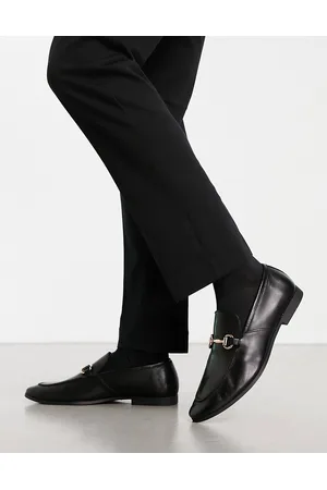 Office Men Loafers - Lemming bar loafers in leather