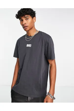AllSaints Men Short Sleeve - Refract logo t-shirt in washed