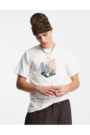 Huf Still life short sleeve t-shirt in with chest print