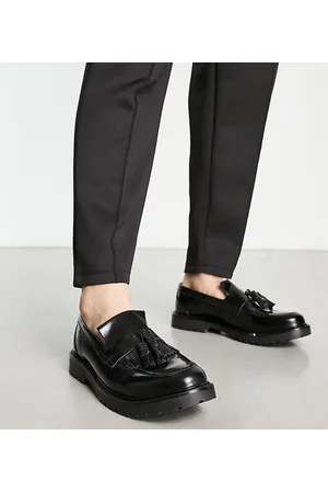 H by Hudson Exclusive Aries loafers in hi shine leather