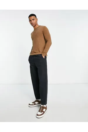 SELECTED Men Jumpers - Knitted crew neck jumper in
