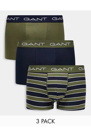 GANT Men Briefs - 3 pack trunks in /navy stripe