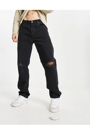 Dr Denim Dash regular fit jeans with knee rips in washed