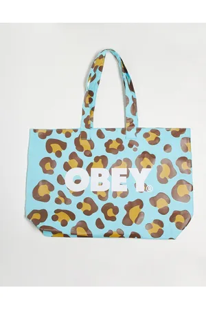 Obey Leopard tote bag in