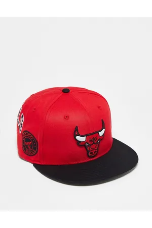 New Era Men Hats - 9Fifty Chicago Bulls all over patch cap in