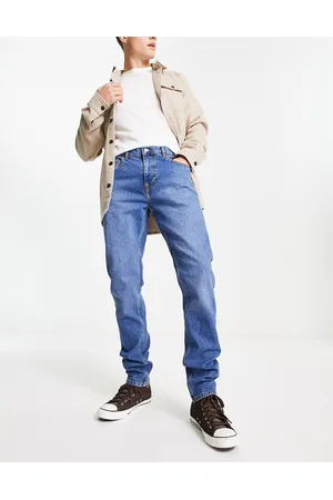 Dr Denim Clark slim fit jeans in mid wash