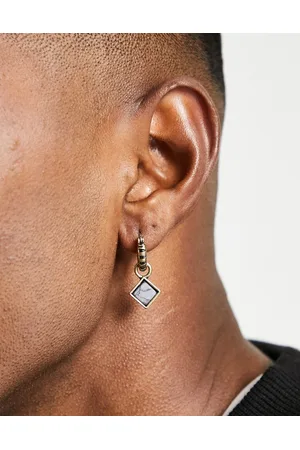 Icon Brand Men Earrings - Corazon composite earring set in
