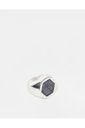 Icon Brand Corazon prestine hexagon signet ring
