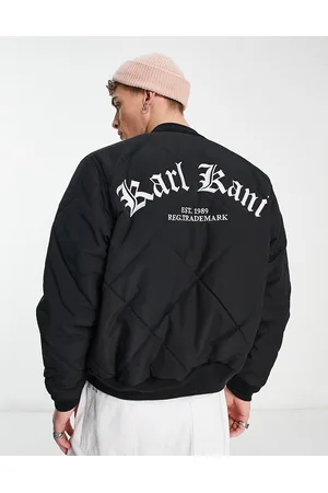 Karl Kani Old English bomber jacket in