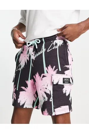 WeSC Shorts in multi palm print