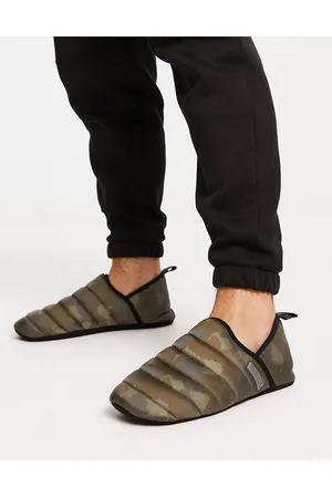 Napapijri Herl padded slippers in camo print