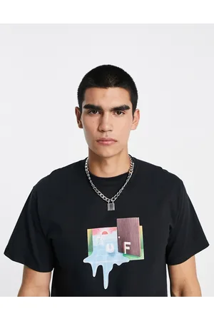 Huf Door of perception short sleeve t-shirt in with chest print