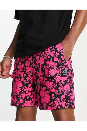 WeSC Shorts in and pink floral print