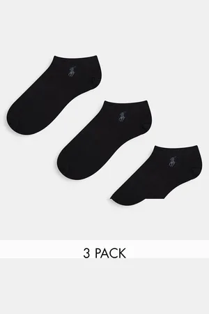 Ralph Lauren 3 pack trainer socks in