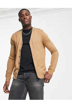 French Connection Soft touch cardigan in camel