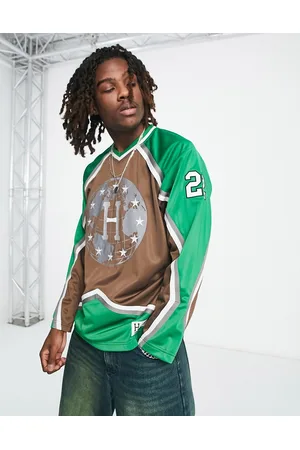 Huf Center ice hockey jersey in green and brown