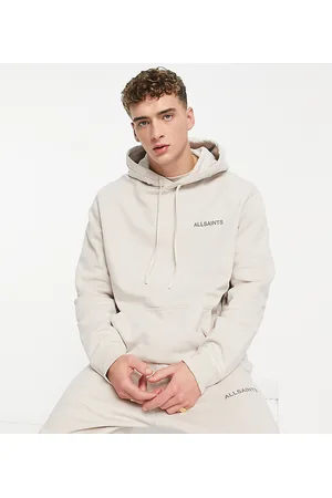 AllSaints Men Sweatshirts - X ASOS exclusive Oth relaxed hoodie in smoke