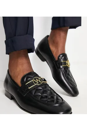WALK LONDON Woody quilted loafers in leather