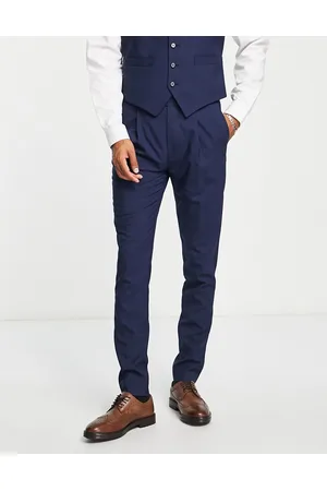 Noak Premium wool-rich skinny suit trousers in
