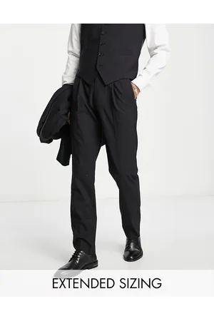 Noak Premium wool-rich slim suit trousers in
