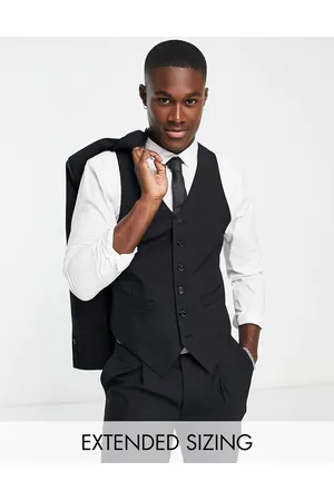 Noak Men Waistcoats - Premium wool-rich skinny suit waistcoat in