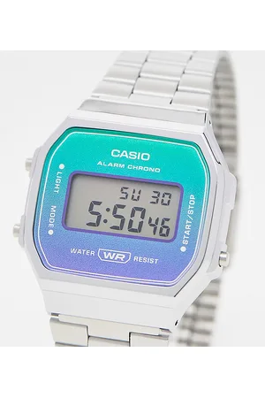 Casio A168 vaporwave theme splash resistant watch Exclusive at ASOS