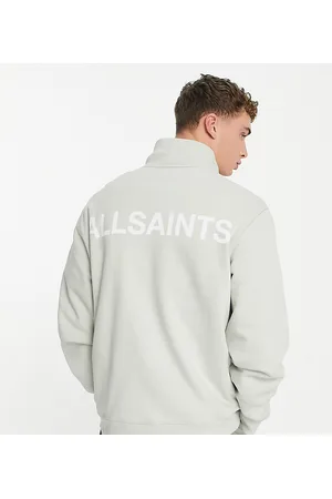 AllSaints X AO exclusive sweatshirt in bleach sage