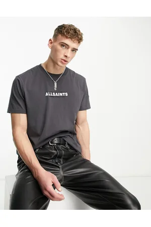 AllSaints Veil relaxed t-shirt in washed black
