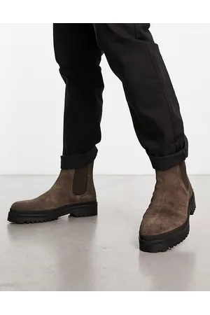 WALK LONDON Astoria chelsea boots in suede