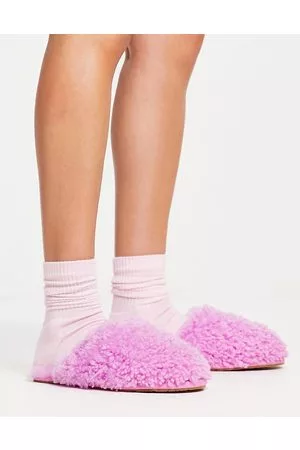 UGG Maxi curly slides in bright