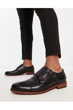 Office Malvern monk shoes in leather