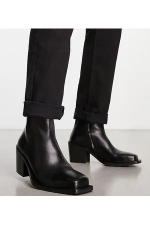 WALK LONDON Nola heeled boots in leather