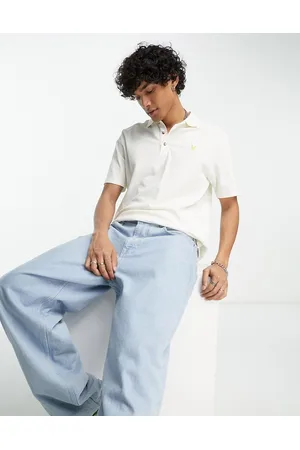 Lyle & Scott Archive relaxed fit pique polo shirt in vanilla