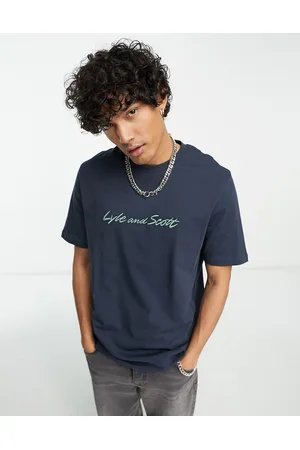Lyle & Scott Archive embroidered large logo t-shirt
