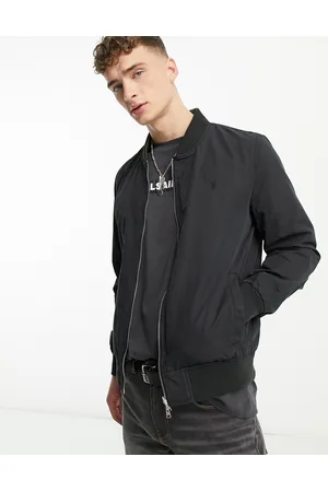 AllSaints Bassett Leo reversible bomber jacket /khaki