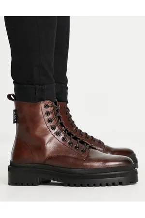 WALK LONDON Men Boots - Astoria lace up boots in leather