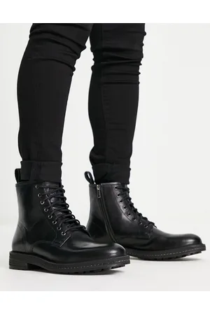 WALK LONDON Wolf lace up boots in
