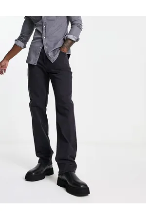 Lee West relaxed fit jeans in washed black